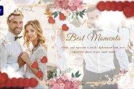 Ink Wedding Slideshow MOGRT 51167643