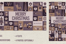 Christmas Mosaic 49207936
