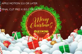 Christmas Greetings - Apple Motion 49280484