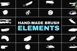 Hand Made Brush Elements for DaVinci Resolve 52278932