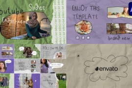 Social Media Slides and Endscreens for After Effects 47852862