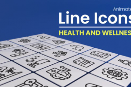 50 Animated Health and Wellness Line Icons 46888002