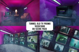 Tunnel Old Tv Promo | MOGRT 52139484