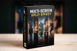 Free Download:Multi-Screen Split Effect for Premiere Pro 4K 64370277
