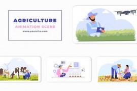 Smart Farming Premiere Pro Animation Scene 46461405