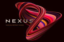 Chromasupply – Nexus: Swirling Abstract Shapes
