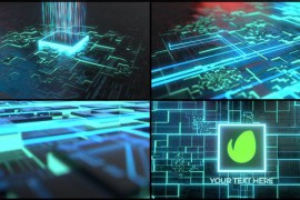 AI Futuristic Opener | Digital Technology Logo 47355508