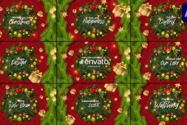 Christmas Greetings for After Effects 48999487