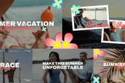 Free Download:Summer Vacation Travel Slideshow After Effect 63699690