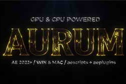 Free Download:Aescripts Aurum v1.0.0