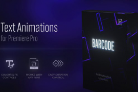 Titles for Premiere Pro | Barcode 47600441