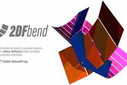 Free Download:Aescripts 2DFbend v1.0.1