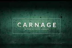 RocketStock - RS3023 - Carnage 296 Blood Video Effects for Gory & Horror Scenes