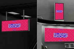 Free Download:Billboard Mockup Template 58999474