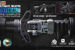 Gumroad – Ultimate Weapon Tutorial 2 – The Complete Hard-Surface Masterclass