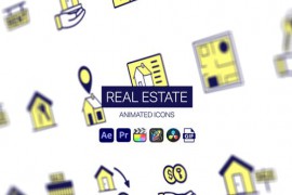 Real Estate Animated Icons 44952072