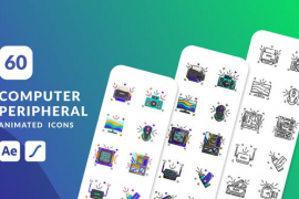 Computer Peripheral Animated Icons | After Effects 48693765