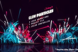 Glow Particles Logo Pack 8746406