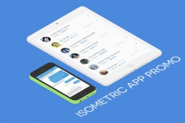 Flat Isometric App Promo 7513370