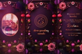 Indian Wedding Invitation 51106771