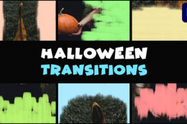 Halloween Transitions | Premiere Pro MOGRT 48684450