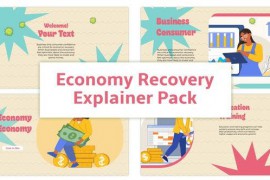Economy Recovery Explainer Animation Scene 45547778