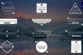Quotes Titles 1.0 | After Effects 44410461