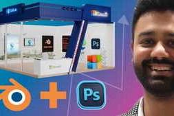 Udemy – Blender 3D Course Expo Stall Design Complete (Project-Based)