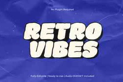 Free Download:Chunky Retro Display Text Animation 62138401