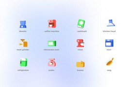 Kitchen - Flat Icons 46765673