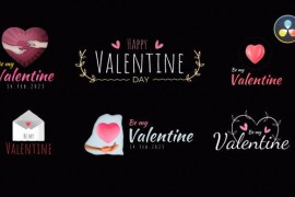 Valentines Day Titles Pack 43398158