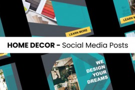 Home Decor - Social Media Posts 43683319