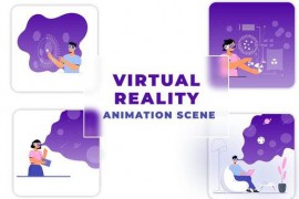 Virtual Reality Premiere Pro Animation Scene Pack 45798332