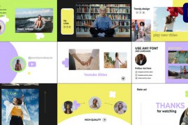 Stylish Social Media Slides | Premiere Pro MOGRT 47793646