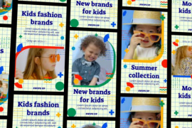 Colorful Kids Fashion Instagram Reels 47173712