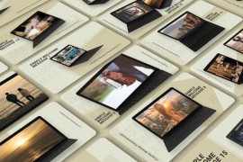 Dark Laptop Mockup 44843843