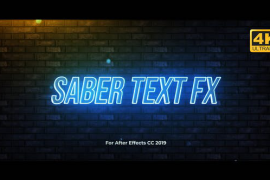 Saber - Text Effects 27469607