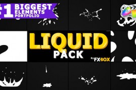 Hand Drawn Liquid Elements And Transitions | FCPX 23506062