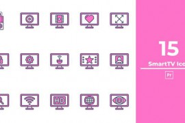 SmartTV Icon Premiere Pro 50372746
