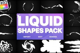Liquid Shapes Pack | FCPX 25543114