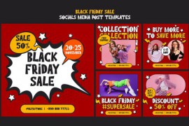 Black Friday Social Media Post MOGRT 51691564