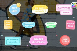 Cartoon Callout Titles | FCPX 28044093