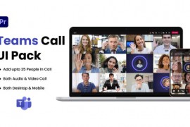 Teams Video Conference UI Pack 42144477