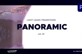 Light Leaks Panoramic Transitions Vol. 01 for Premiere Pro 46211484