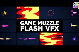 Game VFX Muzzle Flash | FCPX 51000350
