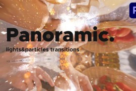 Lights & Particles Panoramic Transitions for Premiere Pro Vol. 03 47411118