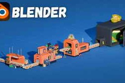 Udemy – Blender in Practice: Creating a 3D Factory | 2025