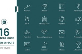 Marketing & Business Icons Line pack - MOGRT 44759546