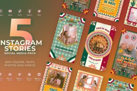 Cinco De Mayo Mexican Festival Instagram Reel MOGRT Premiere Pro 51904076
