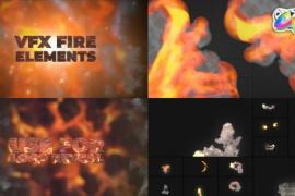 VFX Fire Elements for FCPX 50381511